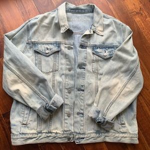 Gap Oversized Denim Jacket Unisex XL